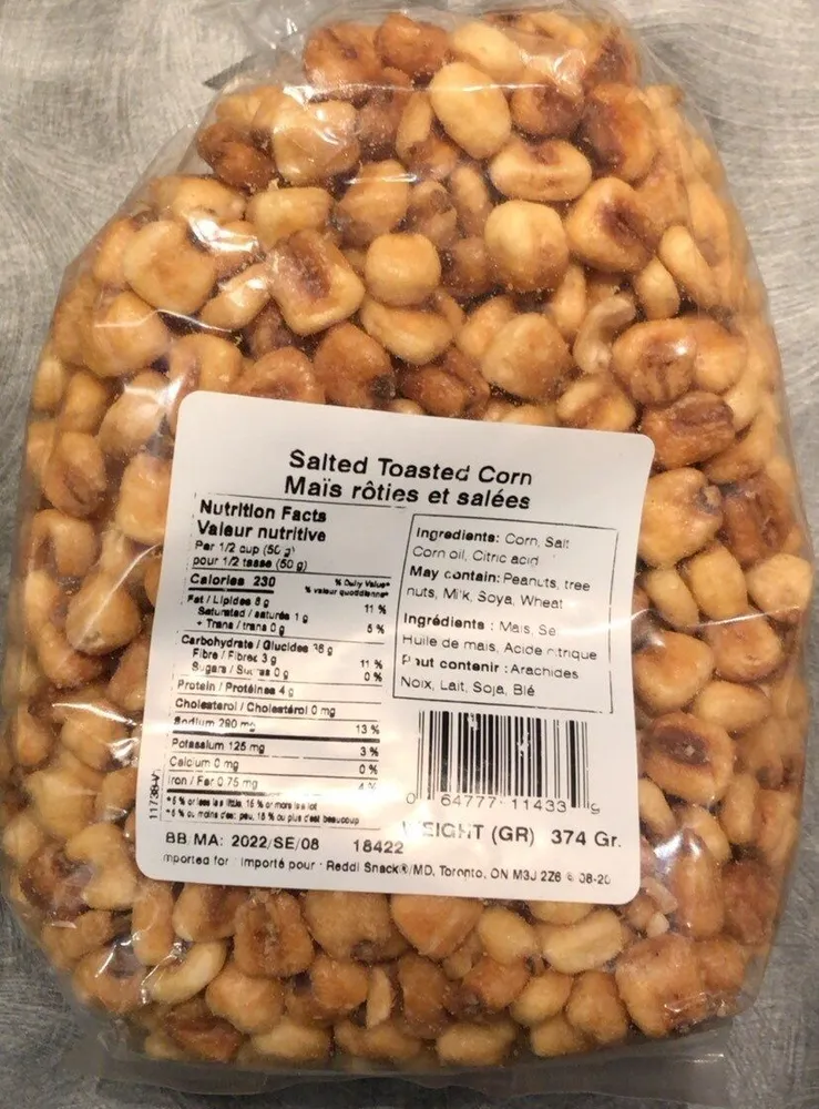 Salted Toasted Corn