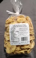 Croustilles de banane sucrée