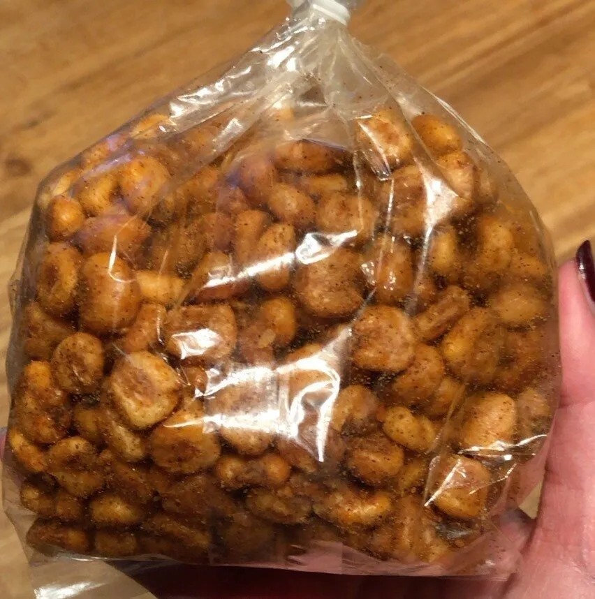 BBQ flavoured toasted corn