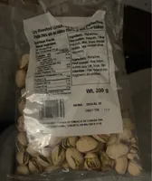 dry roasted undalted in shell pistachios