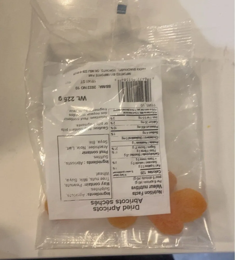 Dried Apricots