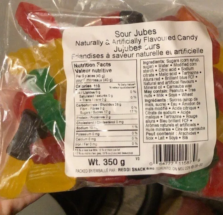 Jujubes surs