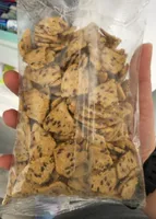 Croustilles de maïs aux graines de lin salées