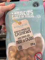 Roasted Unsalted Cashews