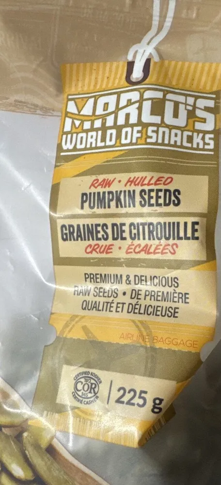 Pumpkin Seeds Raw Hulled