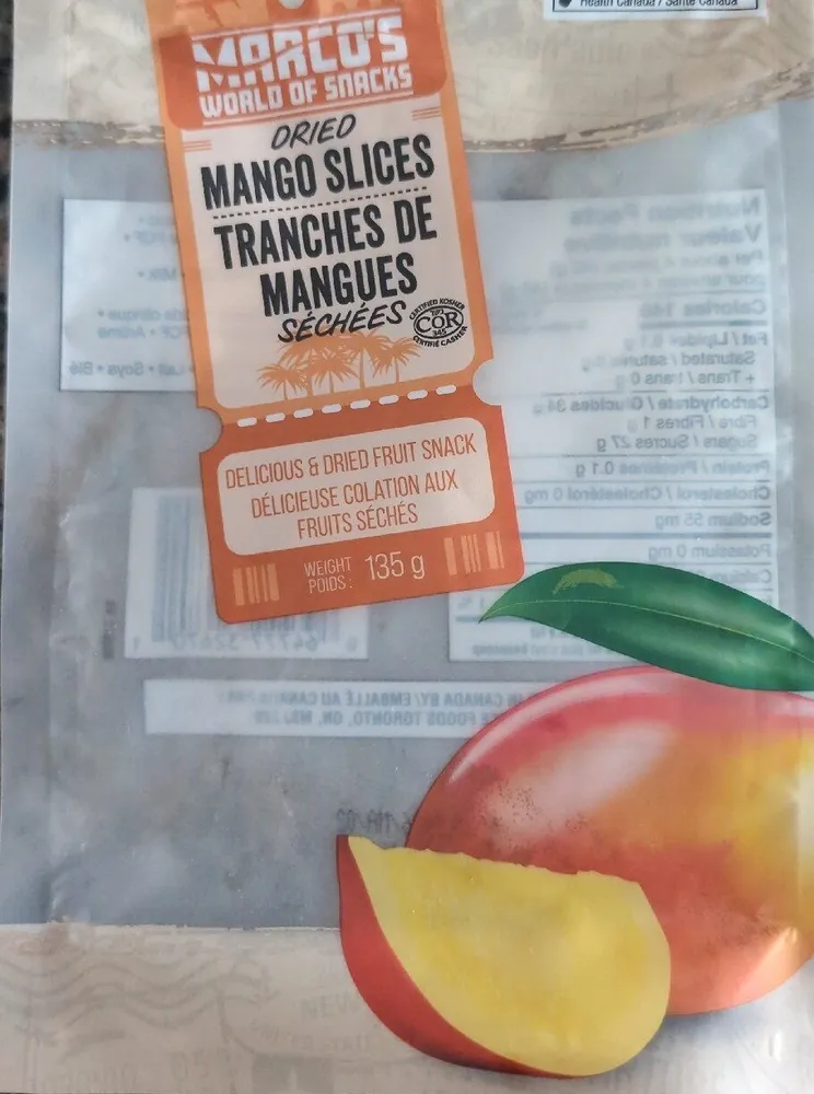 Dried Mango Slices
