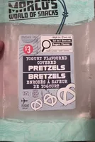 Yogurt Flavored Covered Pretzels