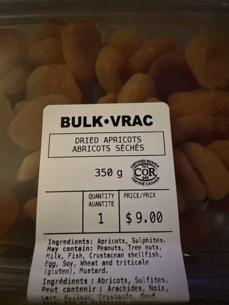 Dried Apricots