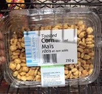 Maïs rôtis et non salés