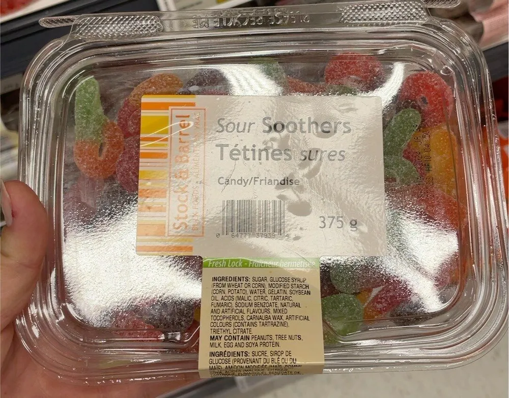 Sour soothers