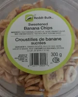 Croustilles de banane sucrées