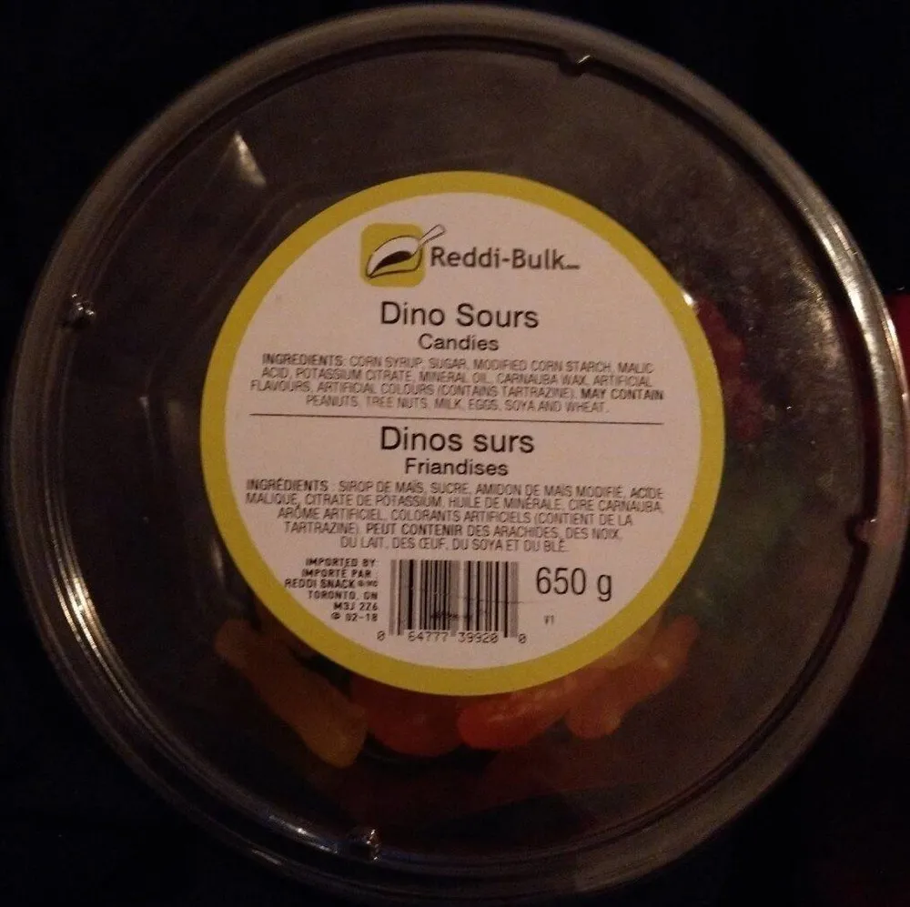 Dino soirs candies