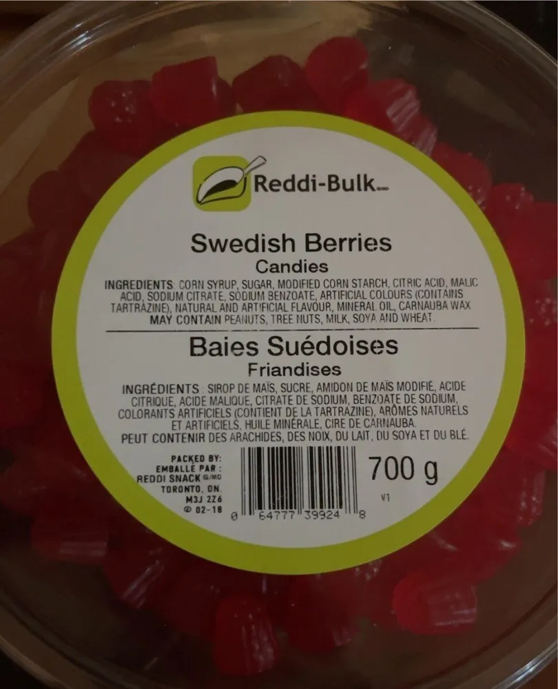 Baies suédoises friandises
