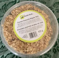 Cereales granola maple nut