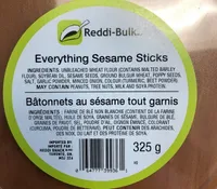 Batonnets au sesame tout garnis