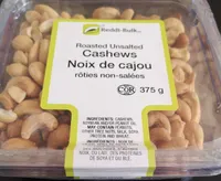 Noix de cajou rôties non-salées