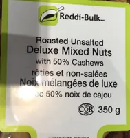 Deluxe mixed nuts roasted unsalted