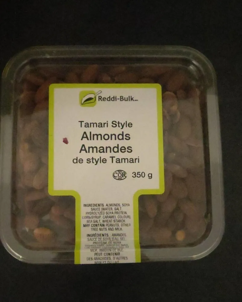 Amandes style Tamari