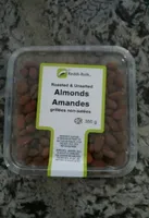 Amandes grillées non salées