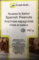 Arachides espagnols rôties et salées/Spanish Peanuts