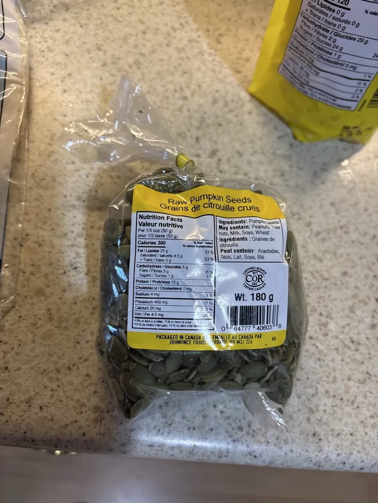 Raw Pumpkin Seeds
