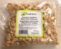 Arachide blanchi rôti et non salées