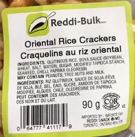 Craquelins au riz oriental