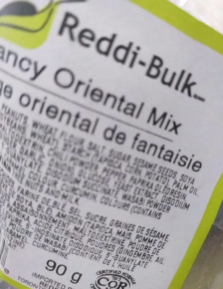 Oriental mix