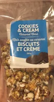 Mais soufflé au caramel biscuits et creme