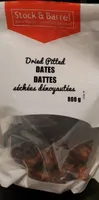 Dattes séchées dénoyautees