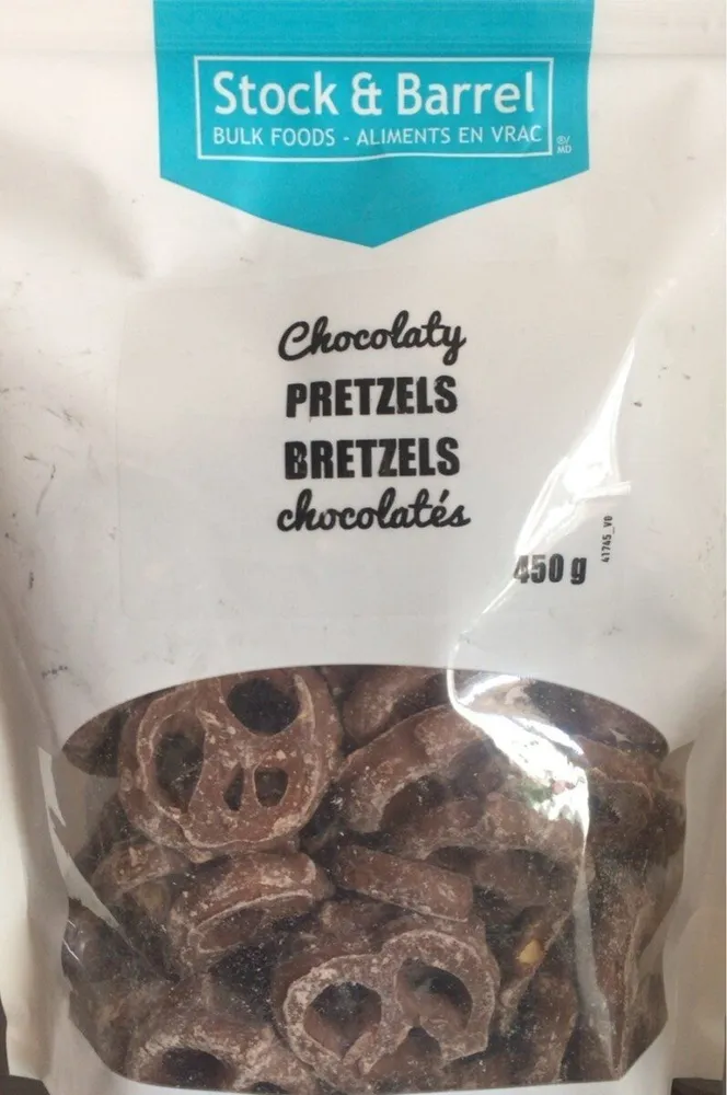 Bretzels chocolatés