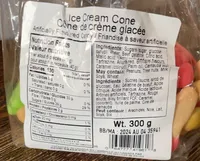 Cone de crème glacée