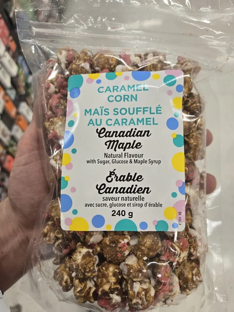 Caramel Corn Canadian Maple