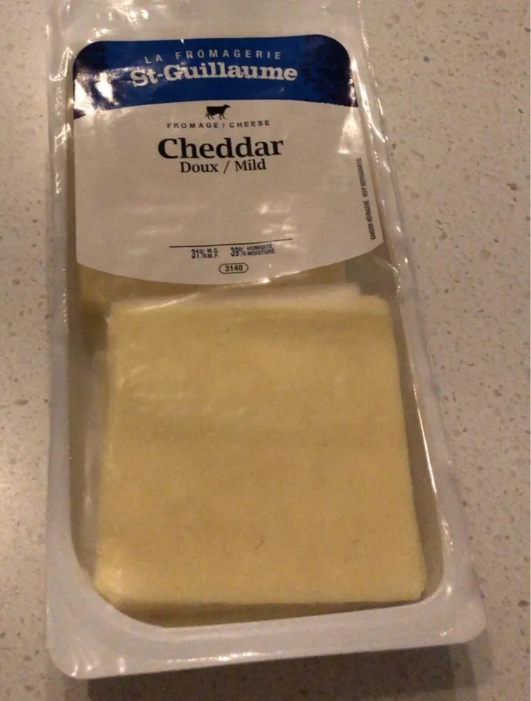 Fromage cheddar doux