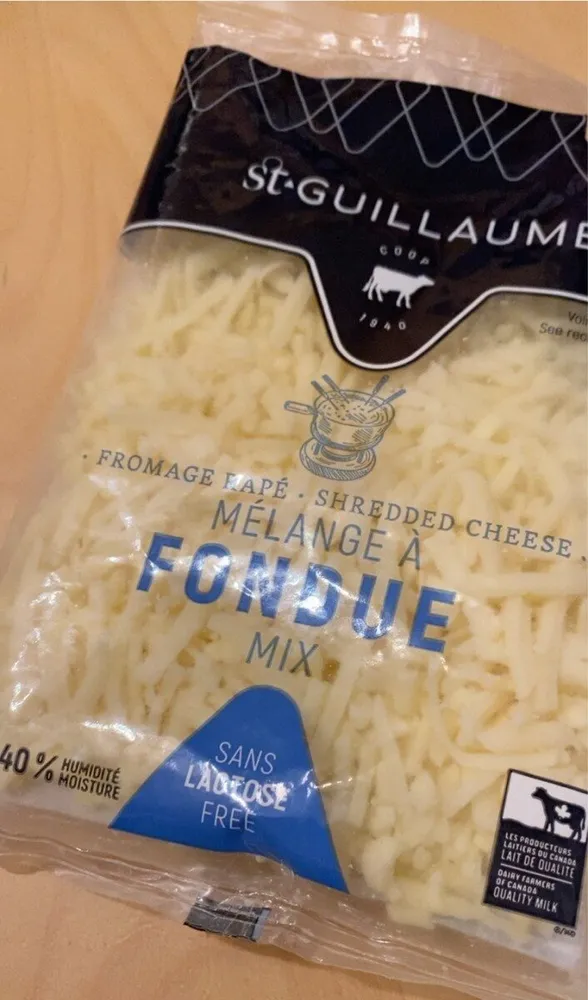 Fromage a rape melange a fondue mix