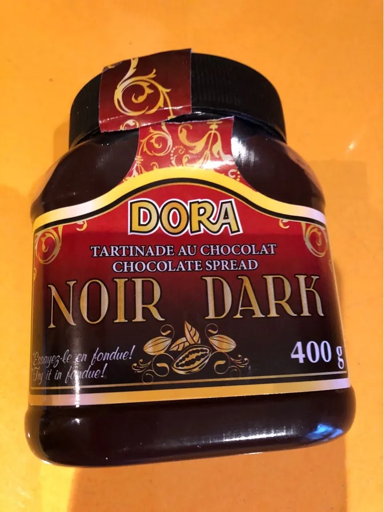 Tartinade Au Chocolat Noir