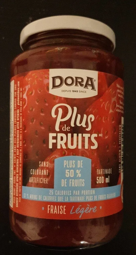 Plus de fruit Fraise