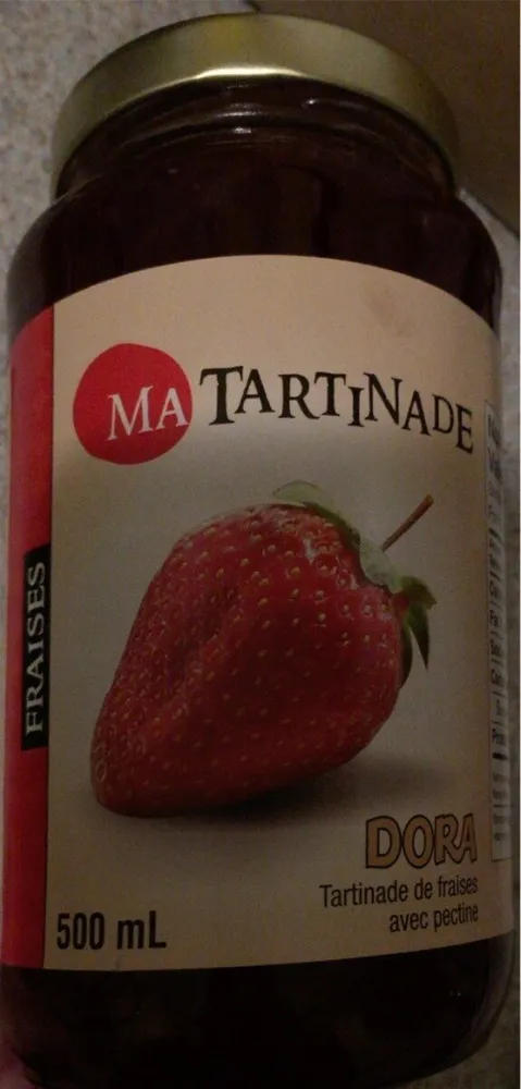 Tartinade de fraises