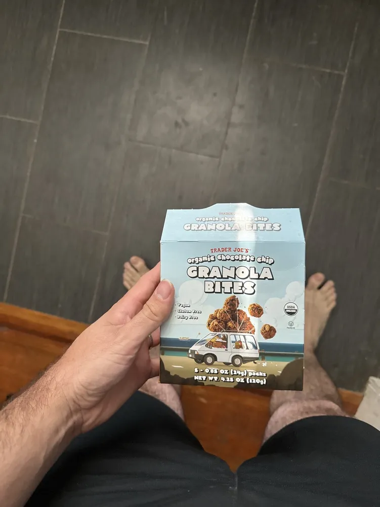 Organic Chocolate Chip Granola Bites