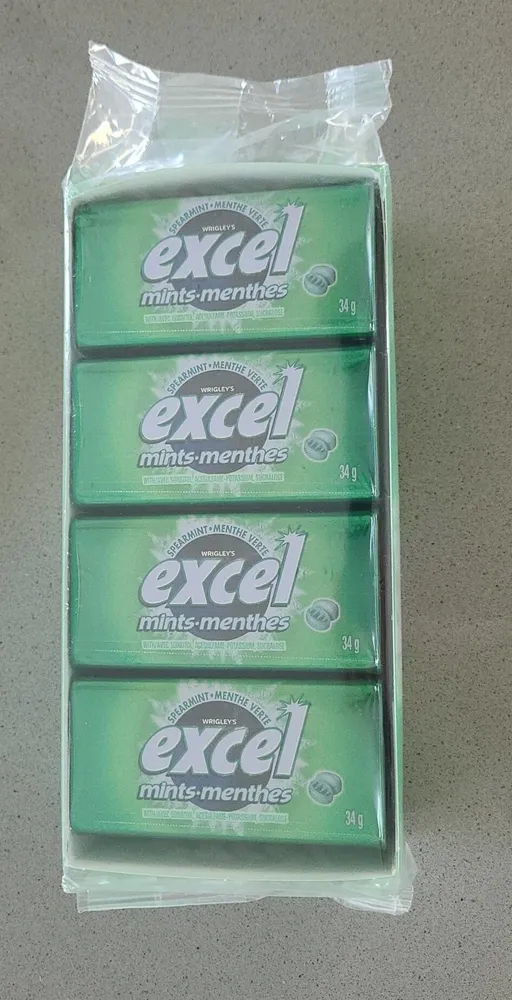 Excel menthes vertes