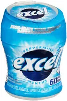 Gomme à La Menthe En Bouteille 60 Morceaux