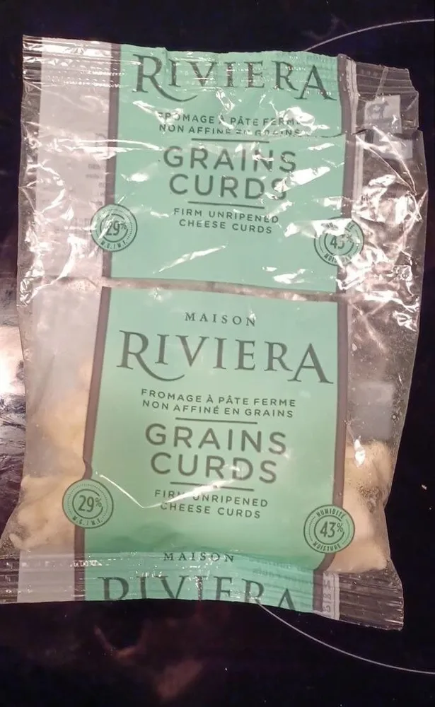 Fromage à pâte ferme non affiné en grains