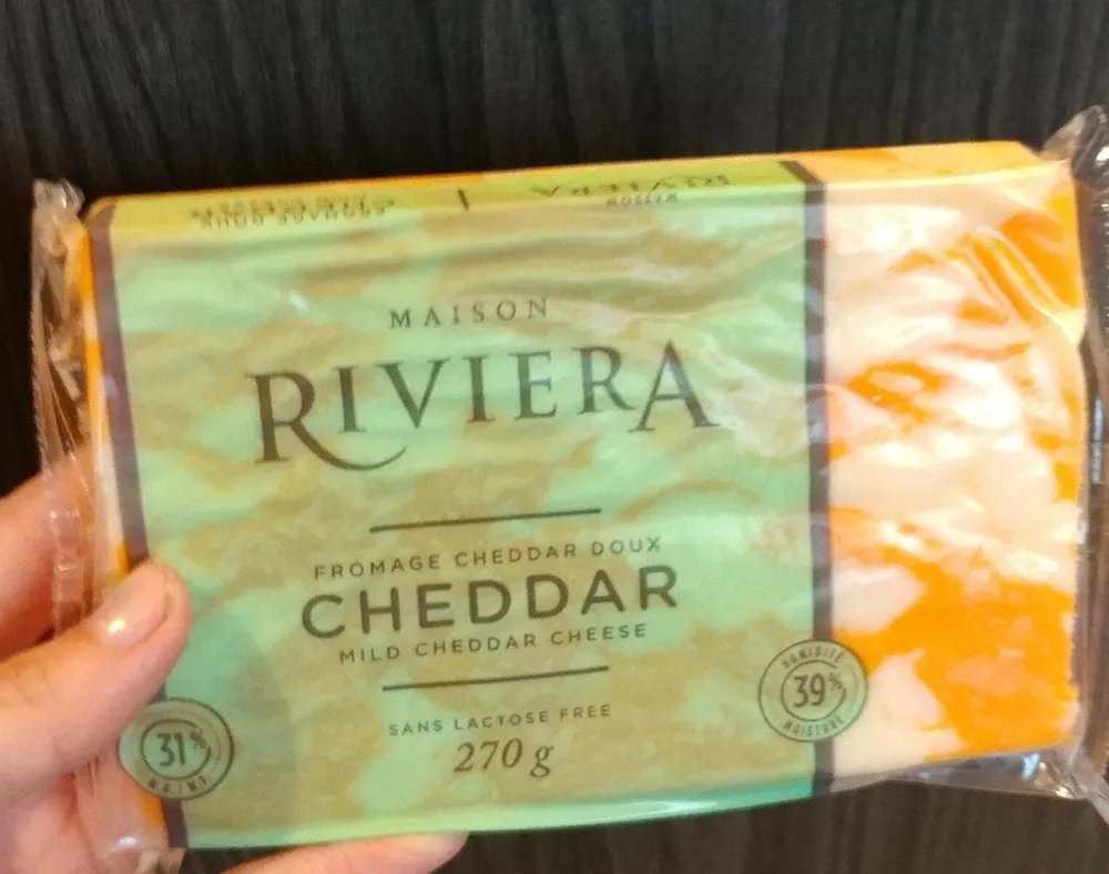 Fromage cheddar doux