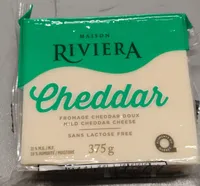 Fromage cheddar doux sans lactose