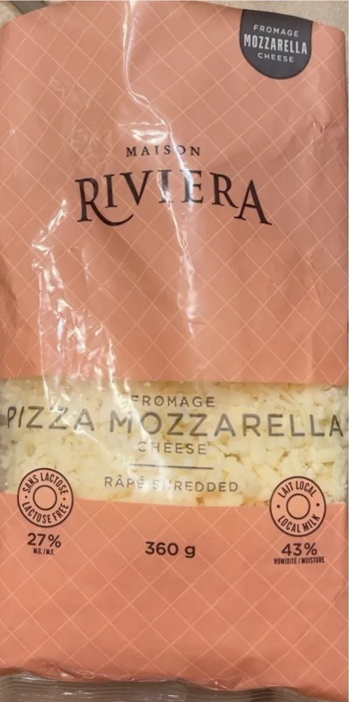 Fromage pizza mozzarella