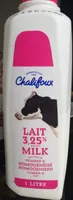 Lait homogéneisé