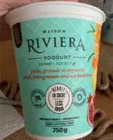 Yogourt Pêche Grenade Argousier