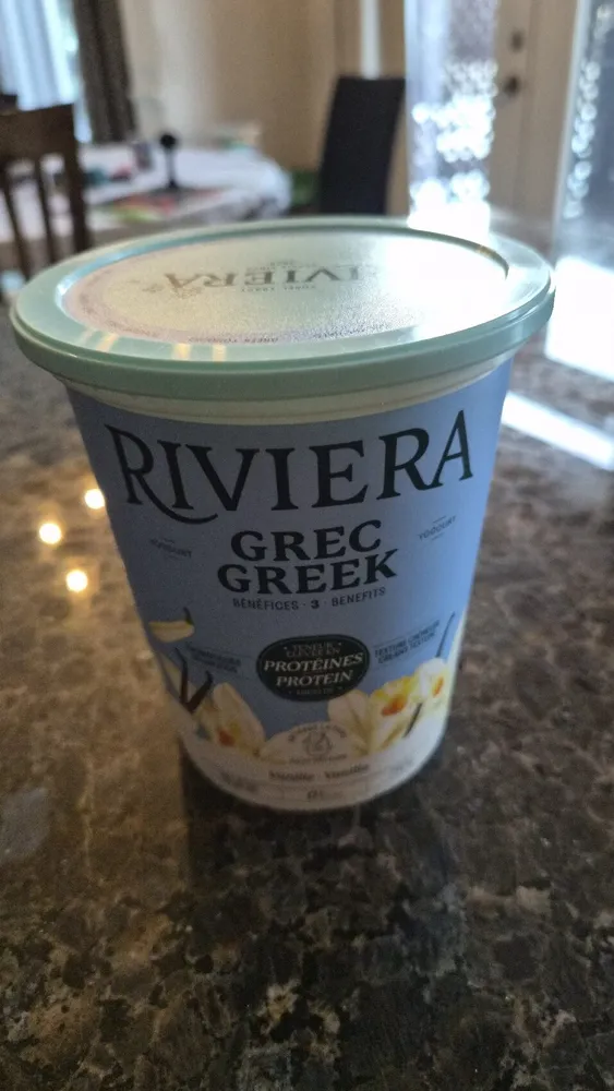 Yogourt Crec 0% Vainille Sans Lactose