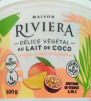 Délice végétal au lait de coco