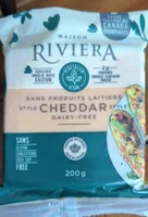 Cheddar sans produits laitiers